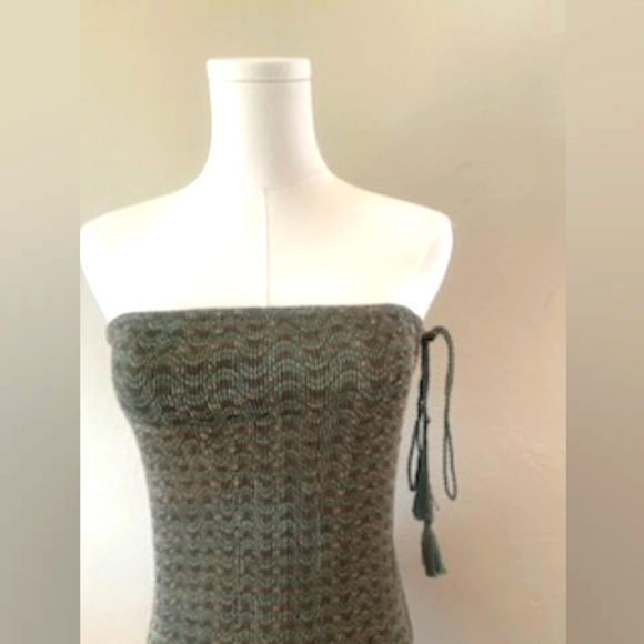 Max Studio Limited Edition Mermaid Strapless Maxi Dress Size L - Picture 5 of 10